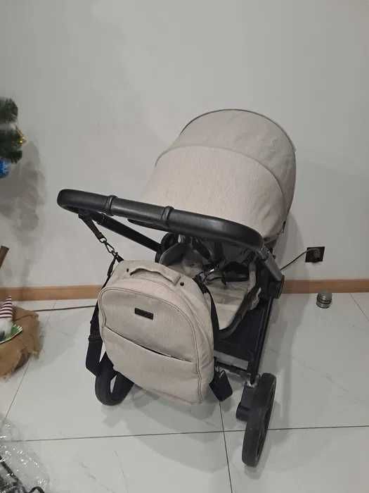 Venicci tinum edge 3w1 fotelik Cybex m Wysylam za pobranie Beżowy