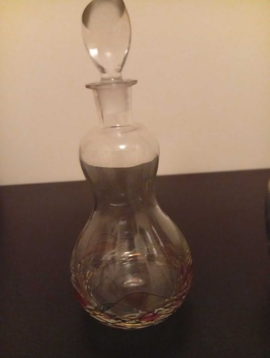 Two Painted Glass Jars442367262422487041