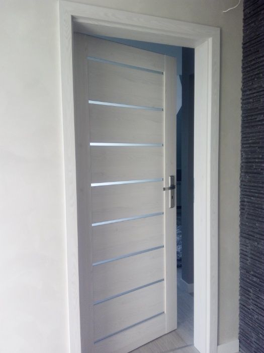 Drzwi wewnętrzne z montażem ościeżnice na wymiar MASKOWANIE futryn