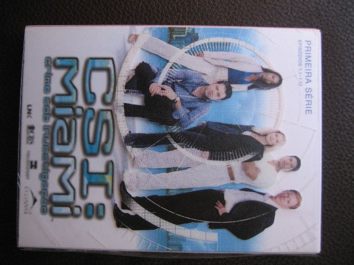 Séries DVD CSI New York e Miami Série 1 - 4€ cada