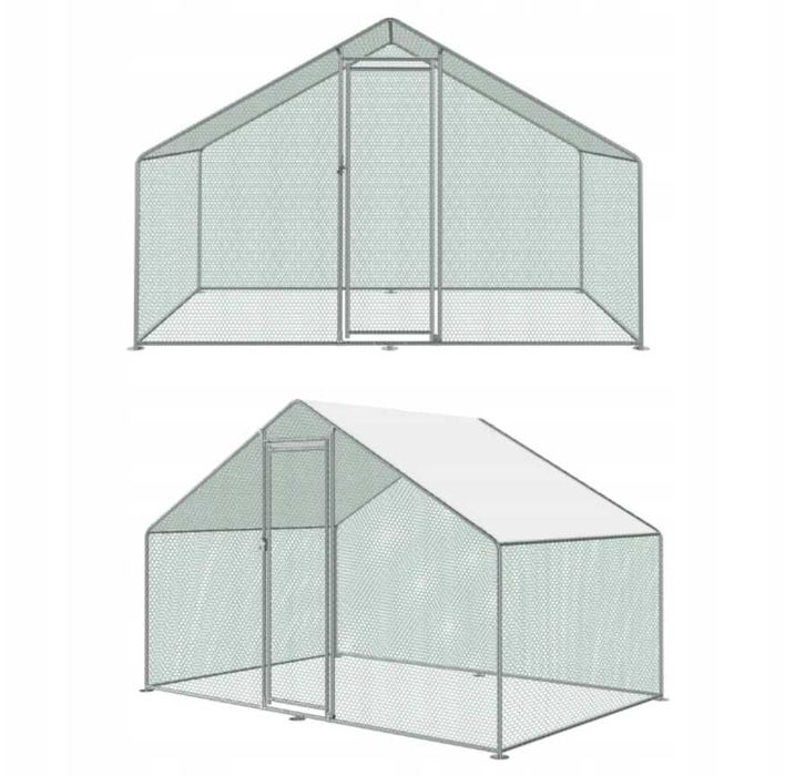 Вольєр для курей птахів 6 м² SafeYard курник выгул кур курятник