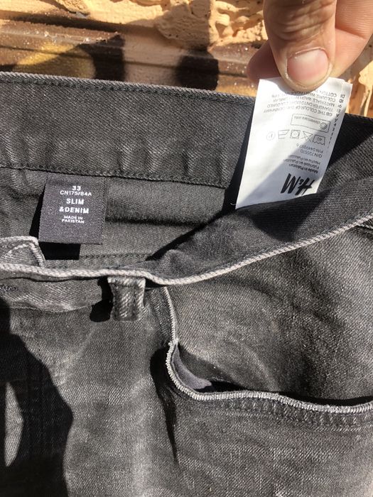 H&M плотні джинси чоловічі