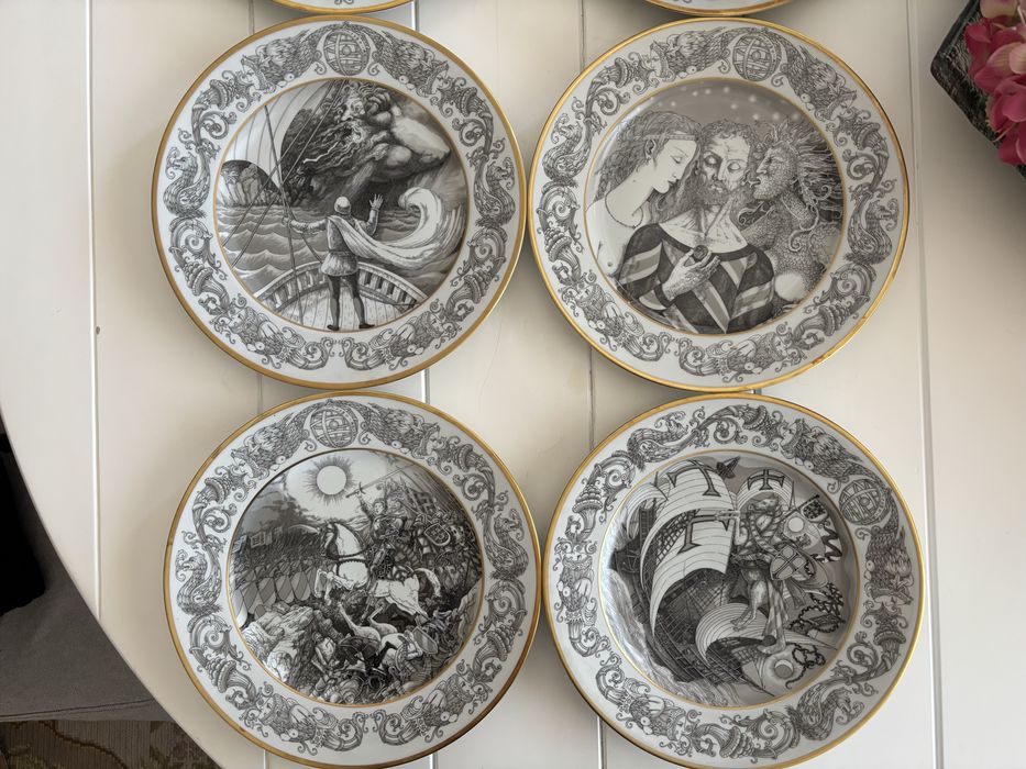 Coleçao de pratos Luís de Camões - Vista Alegre