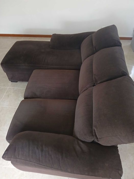 Sofá 3 lugares chaise long
