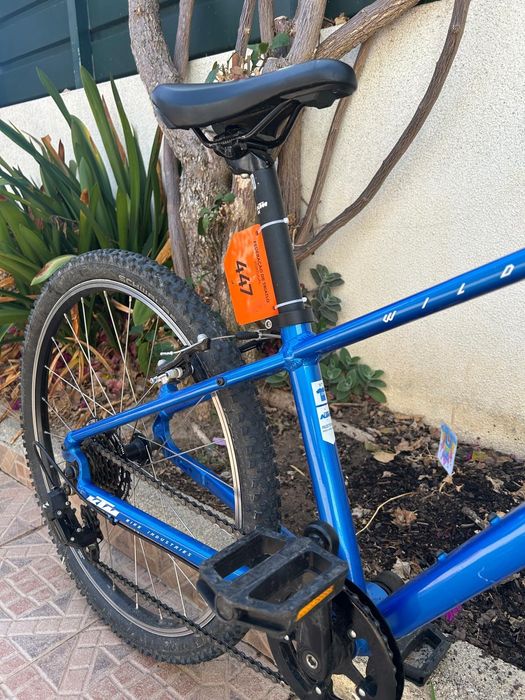 Bicicleta KTM quadro de alumínio roda 24