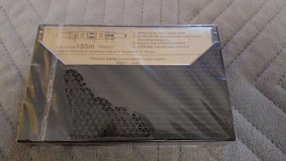 ‼️Аудио кассеты ‼️ аудиокассеты аудіо касети Hitachi EX-C90 1981 новая
