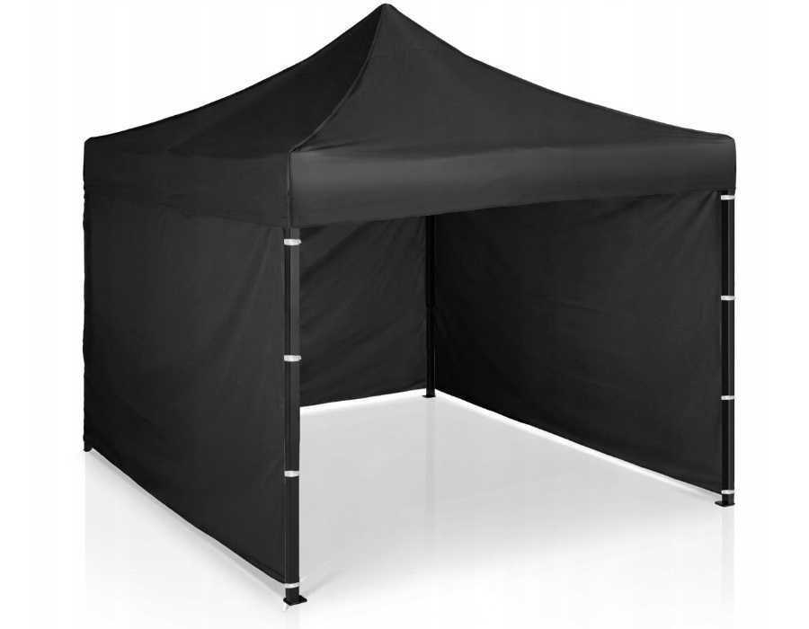 PAWILON HANDLOWY Ogrodowy 3x3m Automatyczny MOCNY - BLACK