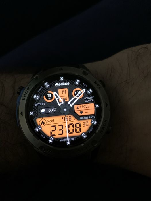 Смарт годинник Zeblaze Stratos 2 Ultra + класний годинник у подарунок!