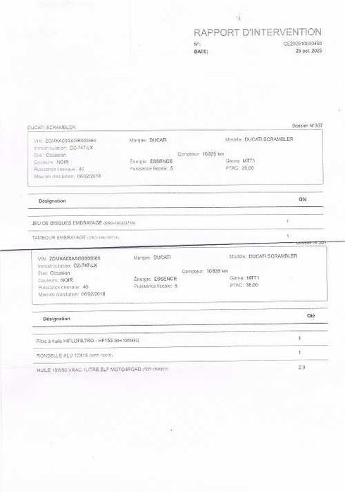 Ducati 400 como nova 10.800kms IUC 20€