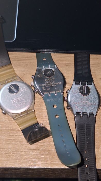 3 cronografos SWATCH 50€
