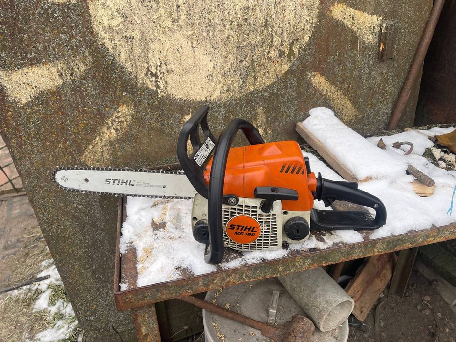 Бензопила Stihl MS-180 оригинал в отличном состоянии