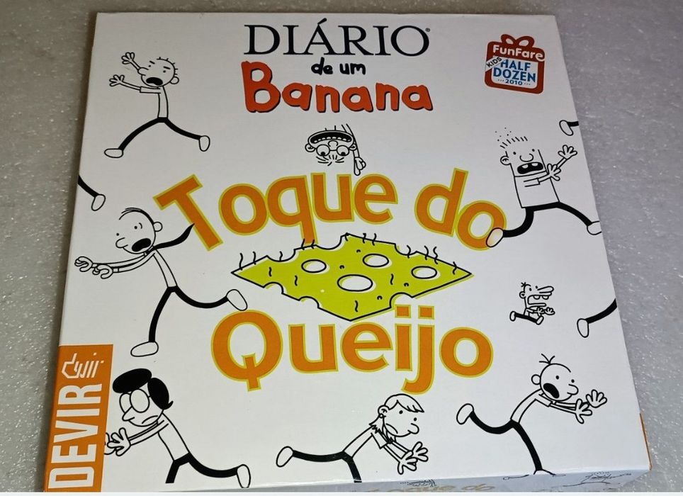 Jogo de tabuleiro- Diário de um Banana: Toque do Queijo