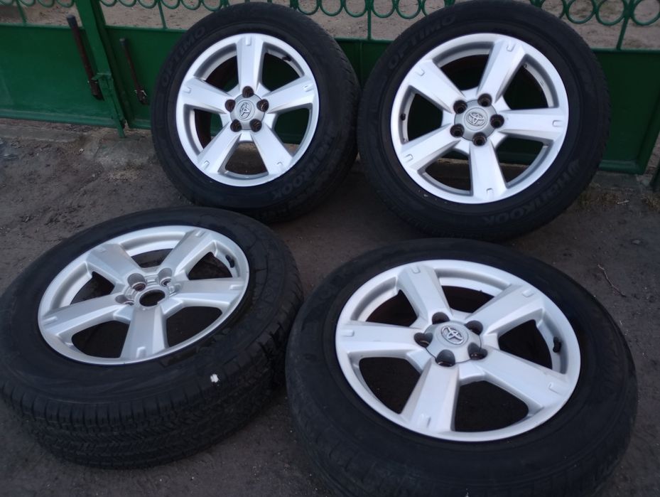Jak Nowe Alufelgi 17 5x114,3 et45 TOYOTA RAV4 Auris Avensis Corolla Yaris Cross Prius SUZUKI Grand Vitara Kizashi S-cross SX4 Felgi koła