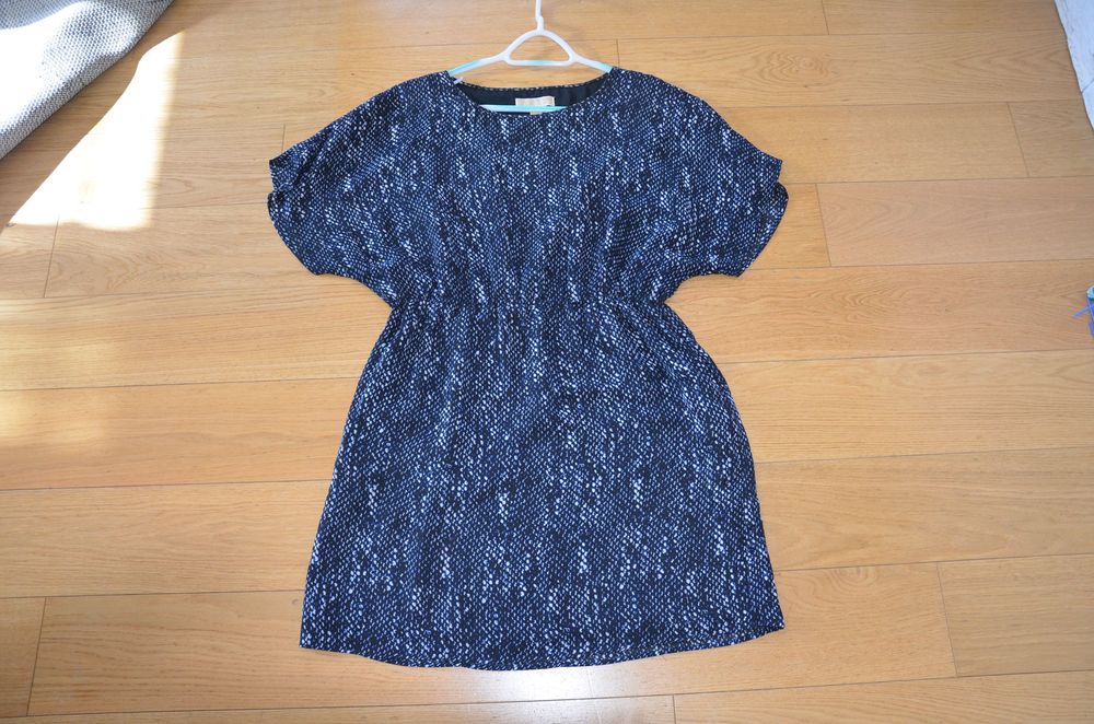 Michael Kors sukienka granatowa w cętki r. L