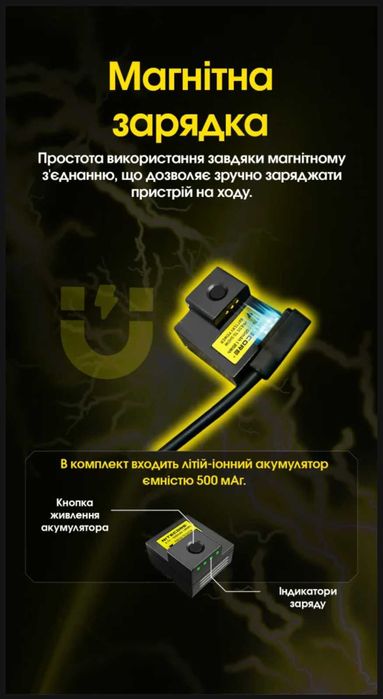 Nitecore NPL27 Дальнобійний Пістолетний Ліхтар 650 люм. 410 м