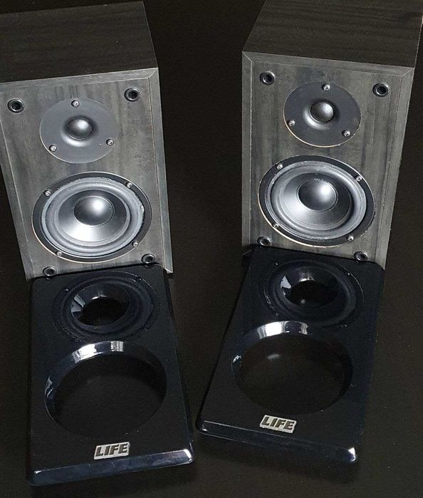 Colunas pretas marca Life