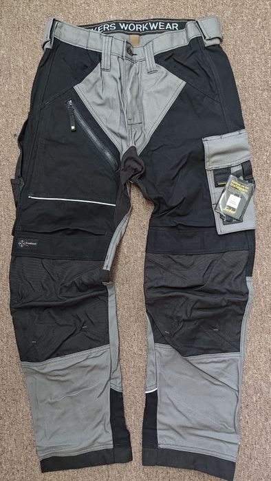 Dwupak 6314 Snickers RuffWork 48 spodnie robocze serwis instal monter