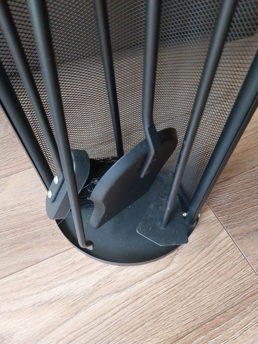 Przybory kominkowe zestaw kominkowy