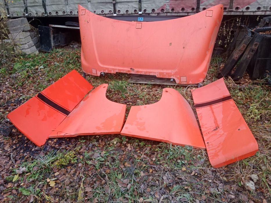 Scania R spoiler owiewki spoilery dach boki tył