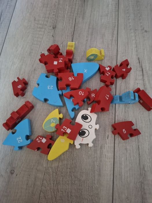 Drewniane puzzle