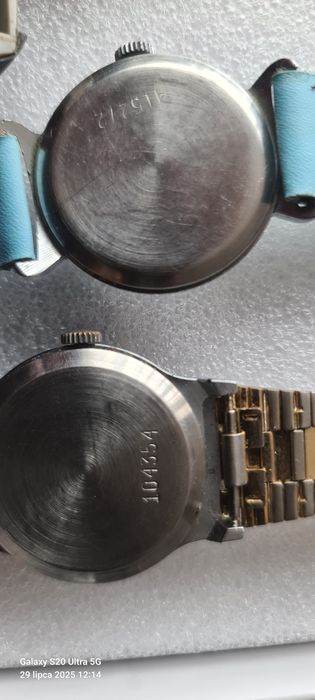 5 zegarków, 2 Polioty, 2 Pobedy i 1 Casio