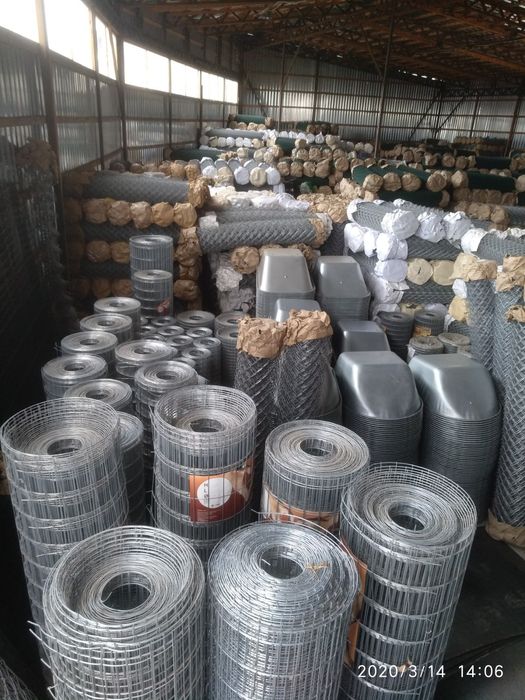 Габіони Сітка Сетка Забор зварна зелена в ПВХ і оцинкована