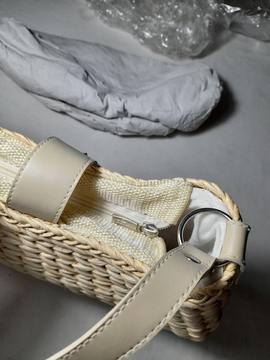 Сумка із соломки біжева нова