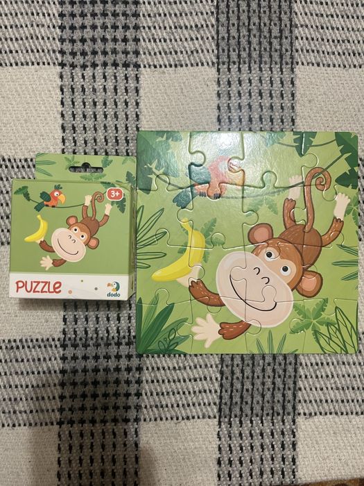 Набір пазлів з тваринами на 16 елементів від Dodo