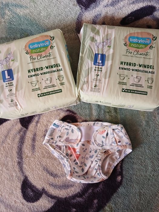 Эко памперсы ,вкладыши и трусики