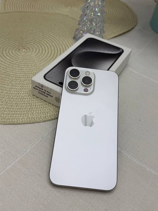Продам iphone 15 pro max 512gb esim 87% все працює