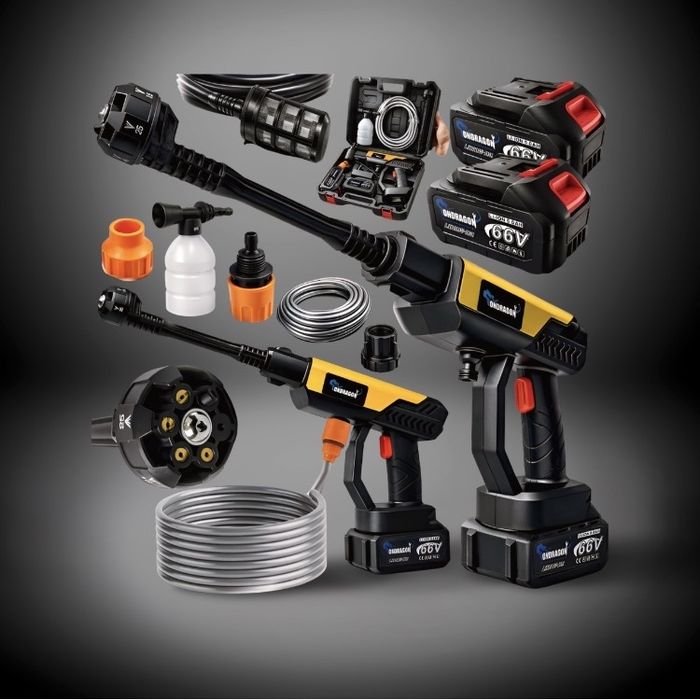 Акція‼️ Мийка високого тиску 66V акумуляторна 2 АКБ Польща‼️бездротова