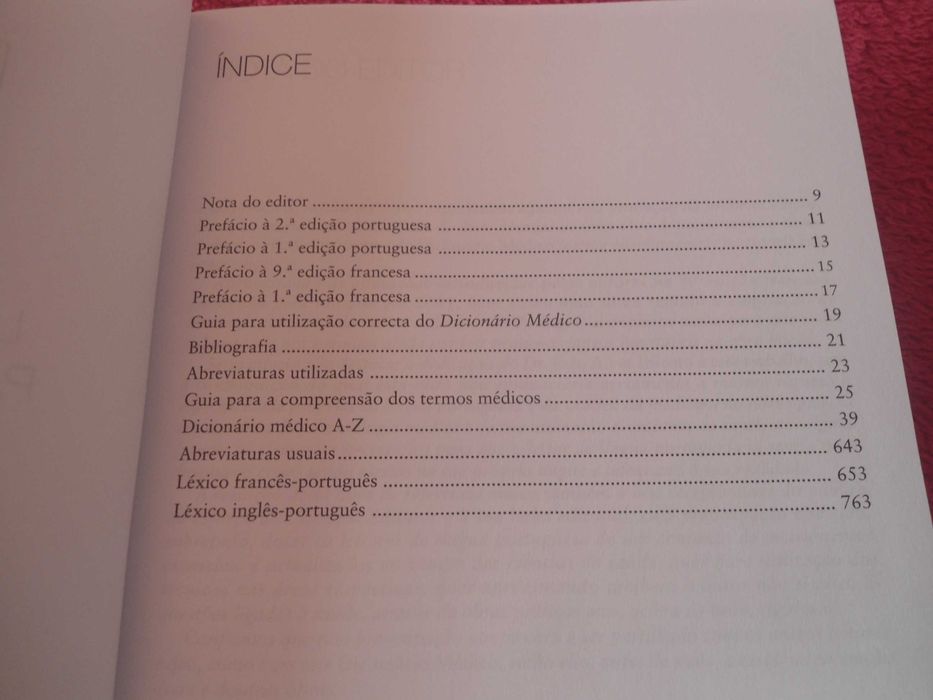 Dicionário Médico-L. Manuila, A.Manuila, P.Lewalle e M. Nicoulin
