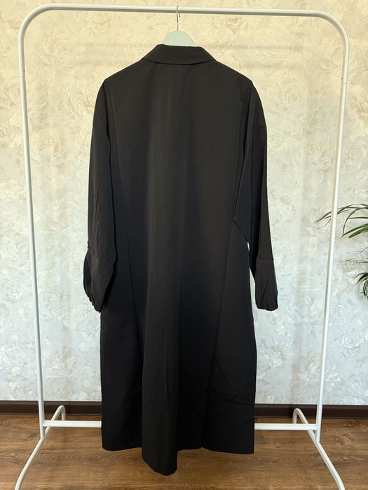 FOG Fear of God Essentials Black Nylon Trench Coat (S / fits XL) — zdjęcie 3