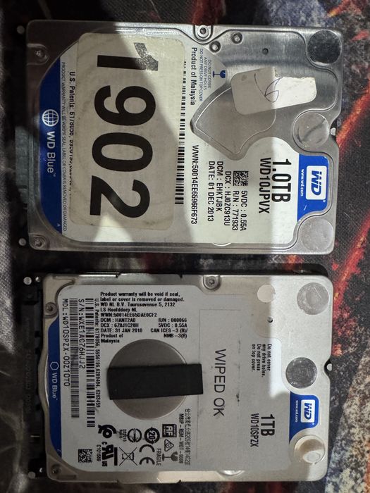 WD 1TB Sata 2.5” sprawny