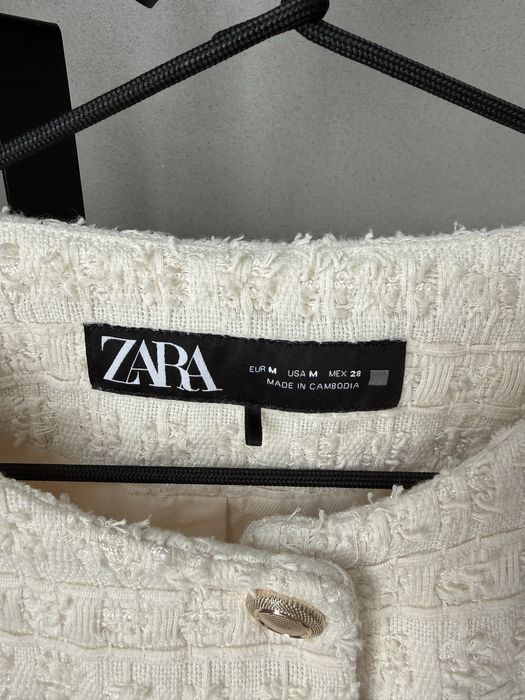 Твідовий жакет zara