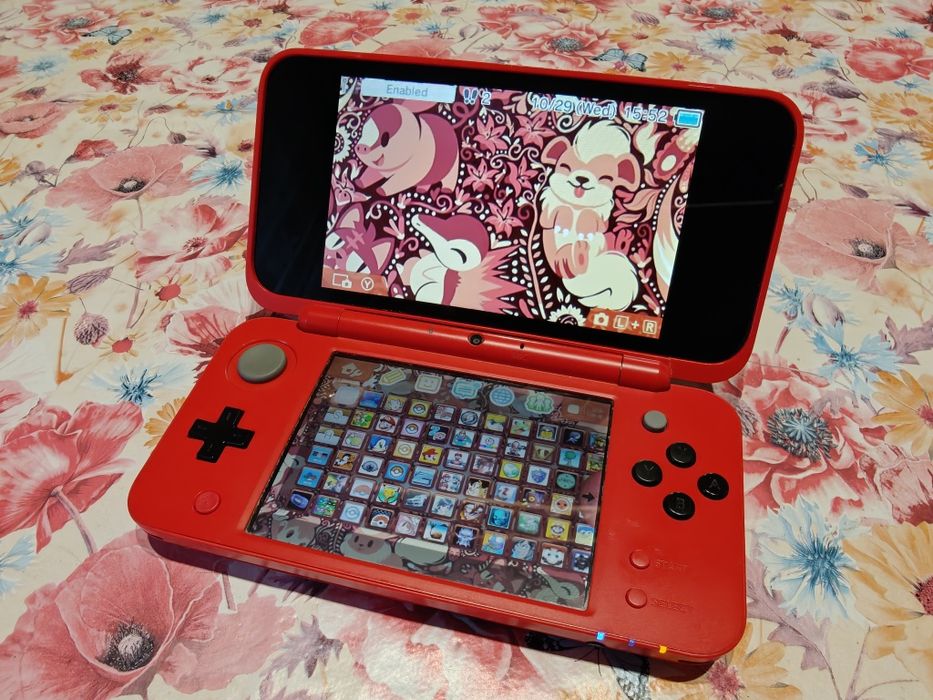 Gra New Nintendo 2DS XL cfw 64gb 250 gier Pokemon Mario Zelda