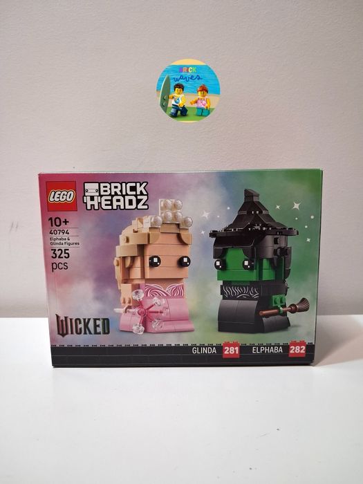 ENVIO GRATIS-LEGO 40794 Elphaba & Glinda Figures (BrickHeadz)