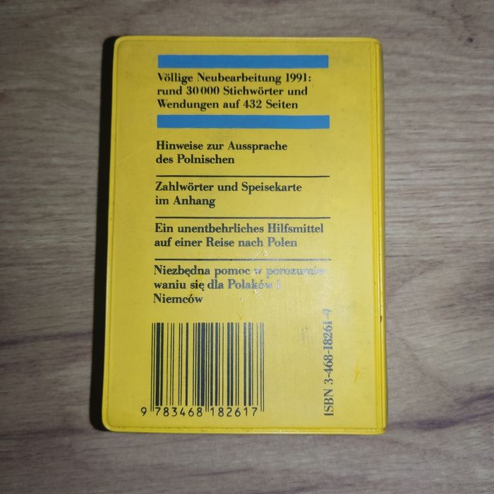 Słownik kieszonkowy, polsko-niemiecki, niemiecko-polski