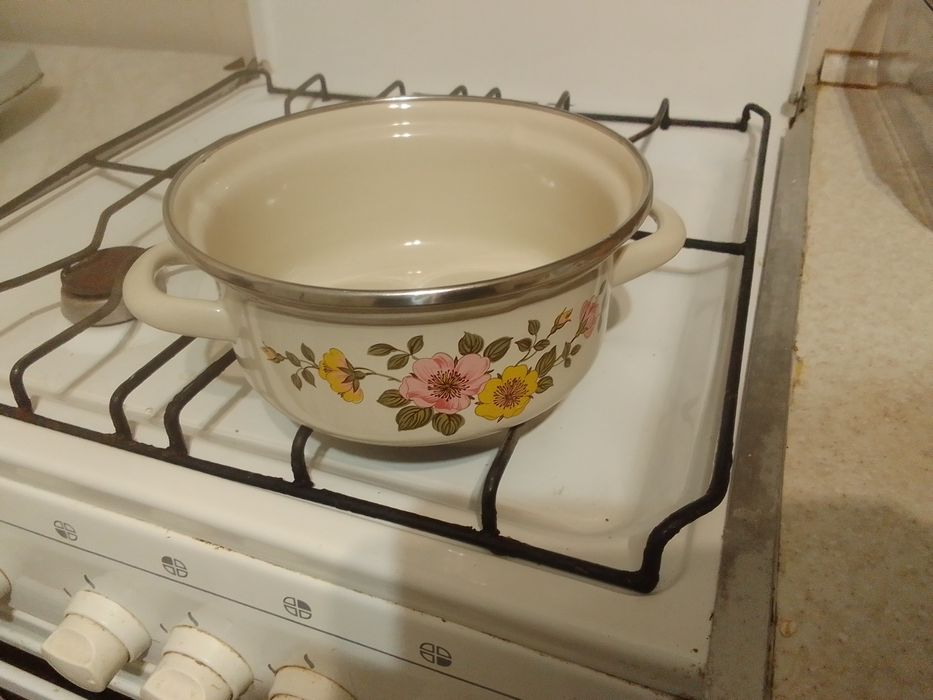 Каструля эмалирован товстостіна 750 грам