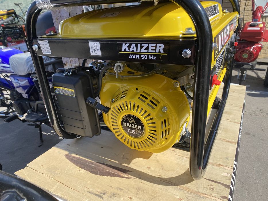 Генератор KAIZER 3.5 квт SR, медь бесплатная доставка