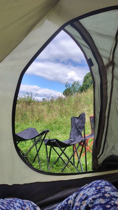 Туристичні меблі стіл і 2 стільці