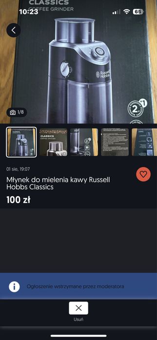 Młynek do kawy Russel Hobbs