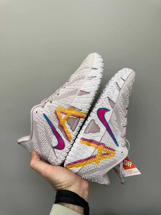Кросівки Nike Ja 3 Light Show Grey | кроси Найк Джа 3 сіро-білі