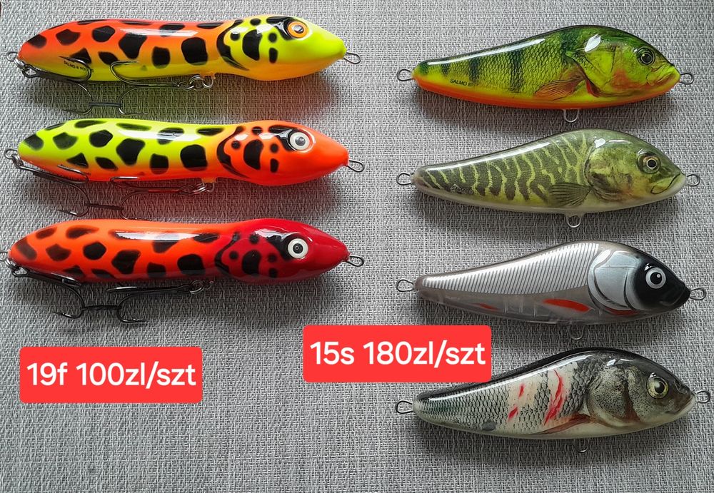 Woblery salmo różne