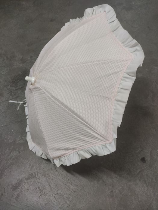 Sombrinha rosa para carrinho de passeio