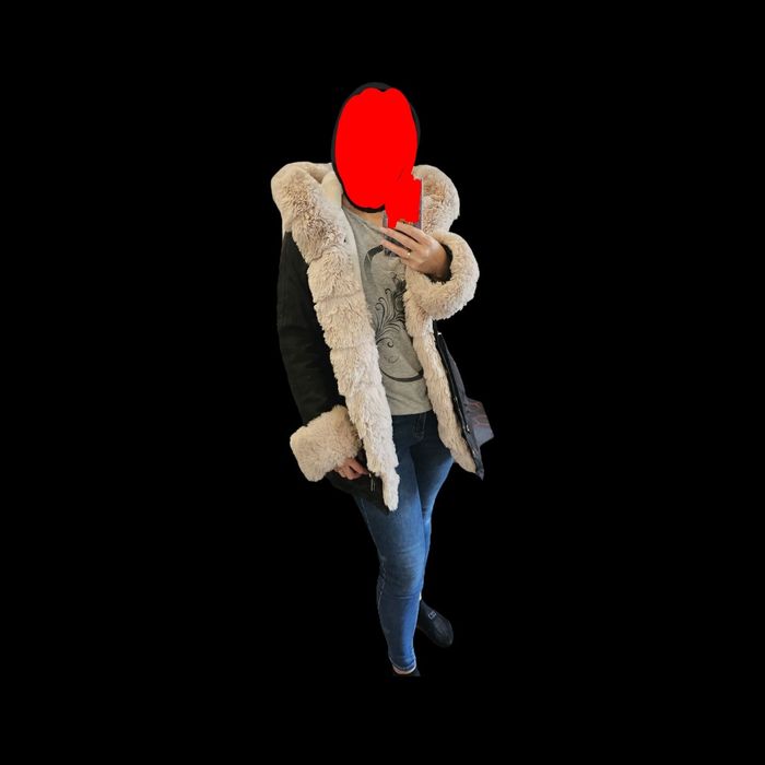 Parka Swest ocieplana na zimę L/XL