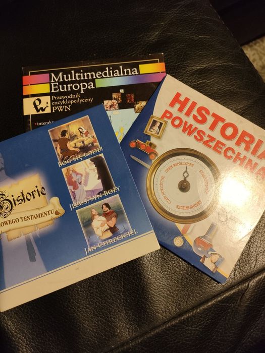 Płyty CD - Historia powszechna, Multimedialna Europa, Historie Now.Tes