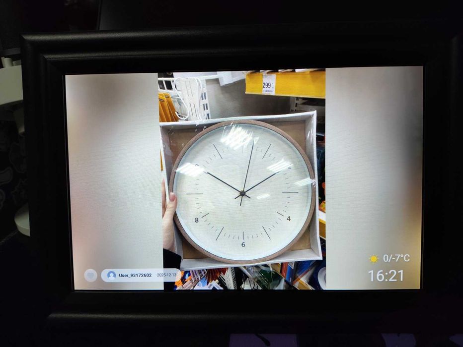 Wi-fi електро фото рамка фоторамка wifi цифровая сенсорная