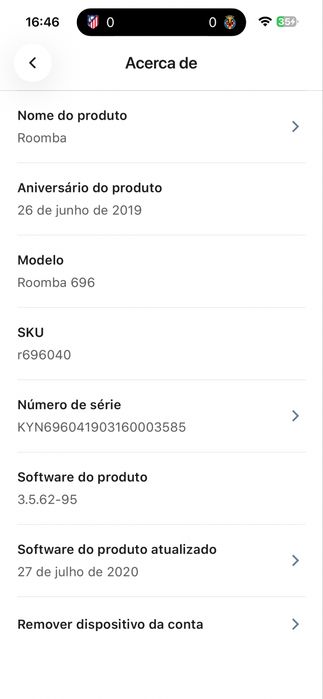 Aspirador inteligente iRobot Roomba