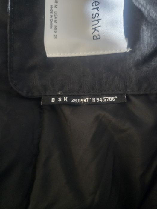 Kurtka Bershka BSK Utility Bomberka Oversize z Kapturem M